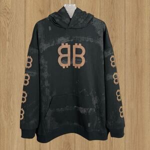 Classic Balenciaga Hoodie Black